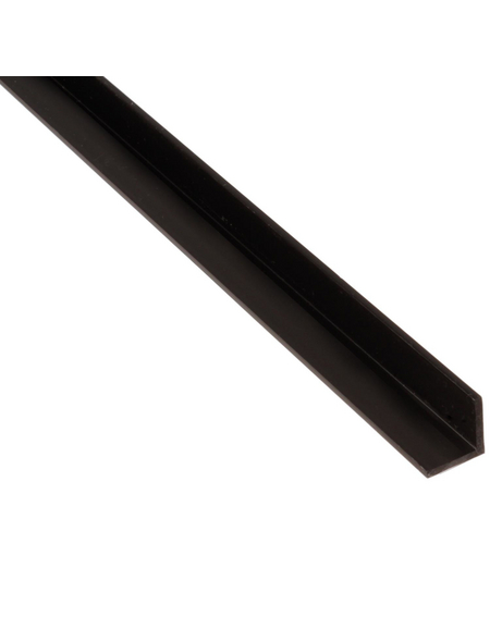 GAH ALBERTS Winkelprofil Kunststoff schwarz 2600 x 10 x 10 x 1 mm GAH ALBERTS Winkelprofil Kunststoff schwarz 2600 x 10 x 10 x 1 mm