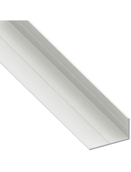 alfer® aluminium Winkelprofil PVC weiß 2500 x 43,5 x 23,5 x 1,5 mm alfer® aluminium Winkelprofil PVC weiß 2500 x 43,5 x 23,5 x 1,5 mm
