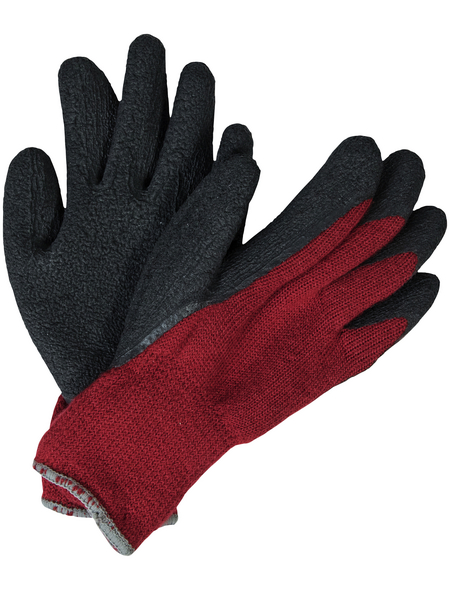 MR. GARDENER Winterhandschuh, rot/schwarz, Latexbeschichtet MR. GARDENER Winterhandschuh, rot/schwarz, Latexbeschichtet