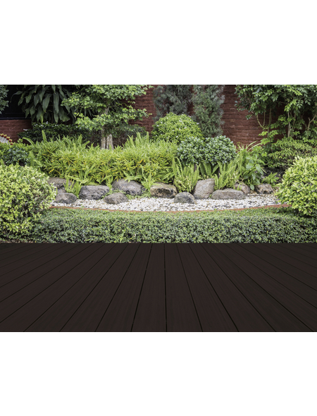 MR. GARDENER WPC-Terrassendiele »Vollprofil glatt/semi-geriffelt