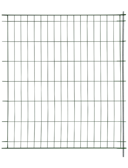 BELLISSA Zaun, HxL: 80 x 76 cm, Stahl, grün