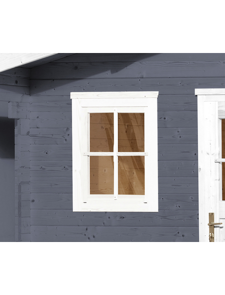 WEKA Zusatzfenster »Zubehör Gartenhäuser«, BxH: 69 x 79 cm, weiß