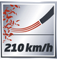 EINHELL Akku-Laubbläser »Power X-Change«, schwarz-rot, max. Blasgeschwindigkeit: 210 km/h-Thumbnail