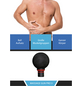 body coach Akku Massagegerät »Massagepistole Pro 3«, geeignet für: Wellnessbereich/Fitness, schwarz-Thumbnail