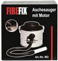 FIREFIX® Aschesauger, HxL: 33cm x 33cm, silberfarben-Thumbnail