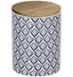 WENKO Aufbewahrungskorb »Lorca«, Keramik/Bambus/Silikon-Thumbnail
