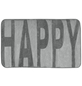WENKO Badematte »Happy«, grau, 50 x 80 cm-Thumbnail