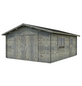 PALMAKO AS Blockbohlen-Garage, BxT: 450 x 550 cm (Außenmaße), Holz-Thumbnail