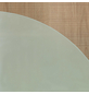 TIS Bodenplatte, halbrund, BxL: 85 x 110 cm, Stärke: 8 mm, transparent-Thumbnail