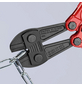 KNIPEX Bolzenschneider, rot/blau, Werkzeugstahl-Thumbnail
