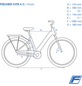 FISCHER FAHRRAD E-Bike »CITA 4.1i «, Nabenschaltung-Thumbnail