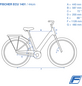 FISCHER FAHRRAD E-Bike »CITA ECU 1401«, Nabenschaltung-Thumbnail