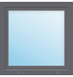 Meeth Fenster »77/3 MD«, Gesamtbreite x Gesamthöhe: 100 x 100 cm, Glassstärke: 33 mm, weiß/titan-Thumbnail