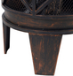 TEPRO Feuerstelle »Gracewood«, Höhe: 53 cm, schwarz/bronzefarben-Thumbnail