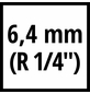 EINHELL Filterdruckminderer »R 1/4" 4134200«, BxLxT: x x , Geeignet für: Kompressor-Thumbnail