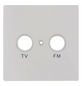 REV-Ritter Futura Abdeckung Antenne TV/RF, Weiß, Kunststoff-Thumbnail