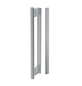 NOVADOORS Griffstange mit Griffleiste, (BxLxH):7 x 8,5 x 35 cm, aluminium-Thumbnail