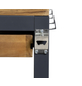 asado Grillwagen, BxHxT: 89 x 82 x 64 cm, Holz/Aluminium-Thumbnail