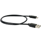 SCHWAIGER Kabel, 1x USB / 1x Lightning, Schwarz, 0,5 m-Thumbnail