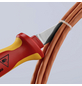 KNIPEX Kabelmesser, Werkzeugstahl (WS), rot/gelb-Thumbnail