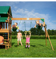 Backyard Discovery Kinderspielhaus »Belmont«, BxHxT: 220 x 290 x 540 cm, Holz, braun/grün/gelb-Thumbnail