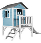 AXI Kinderspielhaus »Lodge XL«, BxHxT: 240 x 189 x 167 cm, Holz, blau/weiß-Thumbnail
