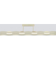 LUCE DESIGN LED-Deckenleuchte »Wave«, weiß, inkl. Leuchtmittel, Breite: 100 cm-Thumbnail