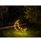 CASAYA LED-Gartenstecker »Garden d'light«, mondförmig, Höhe: 75,5 cm, netz-Thumbnail