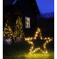 CASAYA LED-Gartenstecker »Garden d'light«, sternförmig, Höhe: 135 cm, netz-Thumbnail