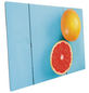 mySPOTTI Mini-Spritzschutz »Grapefruit Blue«, Aluverbund, grapefruit-Thumbnail