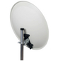 SCHWAIGER Offset Antenne, max. 37,8 db, Hellgrau-Thumbnail