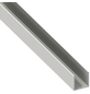 alfer® aluminium Quadrat-U-Profil »Combitech®«, Kunststoff, BxHxL: 11,5 mm x 11,5 mm x 1000 mm-Thumbnail