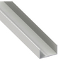 alfer® aluminium Rechteck-U-Profil »Combitech®«, Kunststoff, BxHxL: 12,5 mm x 7,5 mm x 1000 mm-Thumbnail