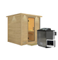 KARIBU Sauna »Sindi«, inkl. 9 kW Saunaofen mit integrierter Steuerung, für 4 Personen-Thumbnail