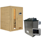 WOODFEELING Sauna »Svenja«, inkl. 9 kW Saunaofen mit externer Steuerung für 3 Personen-Thumbnail