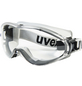 UVEX Schutzbrille »Ultrasonic«, Polycarbonat (PC), grau/schwarz-Thumbnail