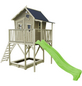 EXIT Toys Spielhaus »Crooky Spielhäuser«, BxHxT: 184 x 281 x 444 cm, grau/beige-Thumbnail