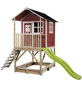 EXIT Toys Spielhaus »Loft Spielhäuser«, BxHxT: 190 x 253 x 329 cm, rot-Thumbnail