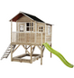 EXIT Toys Spielhaus »Loft Spielhäuser«, BxHxT: 190 x 253 x 382 cm, natur-Thumbnail