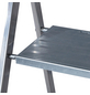 KRAUSE Stufen-Stehleiter »CORDA«, 3 Sprossen, Aluminium-Thumbnail