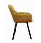 SalesFever Stuhl, Höhe: 84 cm, goldfarben/schwarz, 2 stk-Thumbnail