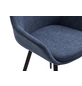 SalesFever Stuhl, Höhe: 86 cm, dunkelblau/schwarz, 2 stk-Thumbnail