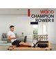 body coach Wasser-Rudergerät »Fitness Rower Wood«, geeignet für: Muskeltraining/Fitness, buche hell-Thumbnail