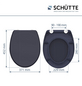 SCHÜTTE WC-Sitz »Anthrazit«, Duroplast, oval, mit Softclose-Funktion-Thumbnail