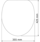 WENKO WC-Sitz »Düne«, Duroplast, oval, mit Softclose-Funktion-Thumbnail
