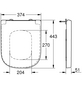GROHE WC-Sitz »Euro Keramik« Duroplast, oval mit Softclose-Funktion-Thumbnail