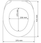 WENKO WC-Sitz »Flamingo«, Duroplast, oval, mit Softclose-Funktion-Thumbnail
