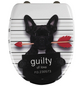 WENKO WC-Sitz »Guilty Dog«, Duroplast, oval, mit Softclose-Funktion-Thumbnail