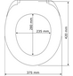 WENKO WC-Sitz »Kos«, Thermoplast, oval, mit Softclose-Funktion-Thumbnail