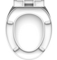 SCHÜTTE WC-Sitz, Kunststoff, oval, mit Softclose-Funktion-Thumbnail